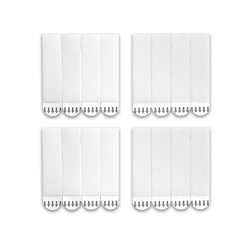 CARAINBO Large Picture Hanging Strips 40-Pairs(80 Strips) Heavy Duty, Picture mounting Strips,Removable Hook and Loop Tape,Perfect for Wall Art Hanging Frames, Posters and Christmas Decorations - Image 1